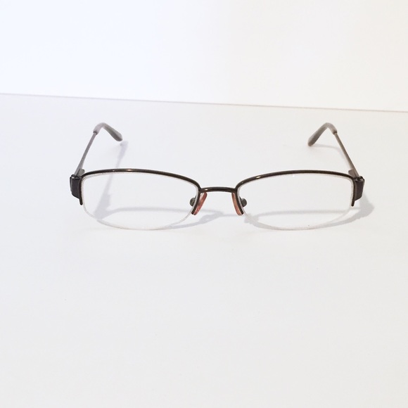 Saks Fifth Avenue 231 half rim eyeglass frames - Picture 3 of 6